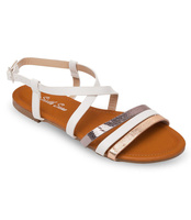 Sandałki damskie Sixth Sens 666-20 Białe