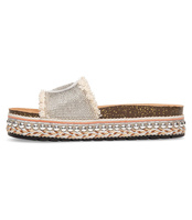 Klapki damskie Skotnicki KL-3-0508 Srebrne