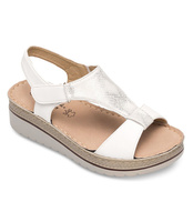 Sandałki damskie Skotnicki S-3-3018 Białe