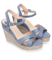 Sandały damskie Sixth Sens TS-17 Niebieskie