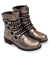 Botki damskie Sixth Sens JW9 Złote