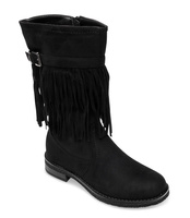 Kozaki damskie Super Mode 7443 Czarne