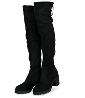 Kozaki damskie Sixth Sens F162 Czarne