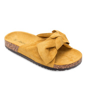 Klapki damskie Abloom WL231 Żółte