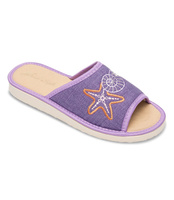 Kapcie damskie Natural Style NS-052 Fioletowe