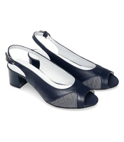 Sandały damskie Pesco 1929 Granatowe