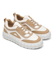 Buty sportowe Lady Glory LG355 Biało-Beżowe