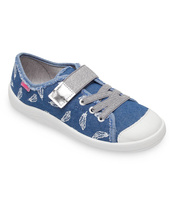 Trampki dziecięce Befado 251Y111 Jeansowe