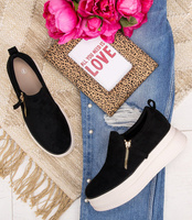 Buty sportowe damskie N/M HQ261 Czarne