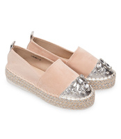 Espadryle damskie Bestelle L184 Beżowe