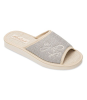 Kapcie damskie Natural Style NS-096 Szare