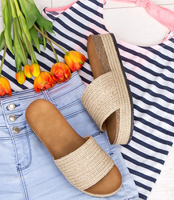 Klapki damskie Sixth Sens YT-67 Złote