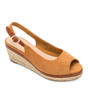 Sandałki damskie Sixth Sens FG10 Brązowe