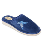 Kapcie damskie Natural Style NS-038 Niebieskie