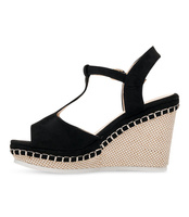 Sandałki damskie Ideal Shoes U-6290 Czarne