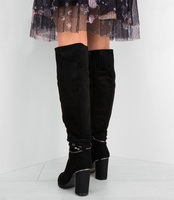 Kozaki damskie Sixth Sens F151 Czarne