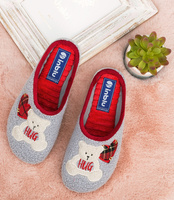 Kapcie damskie Inblu EC-95 Szare