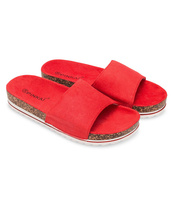 Klapki damskie Pinkai W005 Czerwone