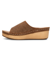 Klapki damskie Skotnicki KL-3/4012 Brązowe