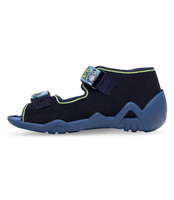 Sandałki dziecięce Befado 250P076 Granatowe