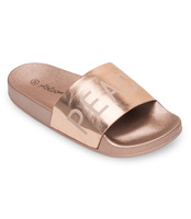 Klapki damskie Abloom WL169 Szampańskie