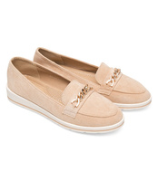 Mokasyny damskie Sixth Sens 888-161 Beżowe