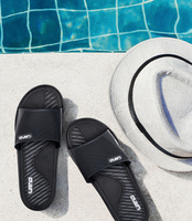 Klapki męskie basenowe Lano KL-4/6168-X2-B Black/Black