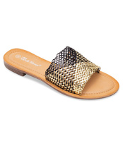 Klapki damskie Belle Women 4171 Złote