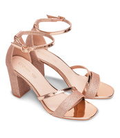 Sandałki damskie Queen Vivi 1-222 Szampańskie