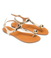 Sandałki damskie Abloom WL271 Złote