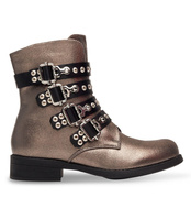 Botki damskie Sixth Sens JW9 Złote