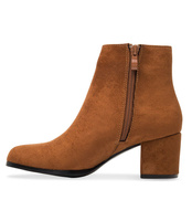 Botki damskie Danic L7196A Brązowe