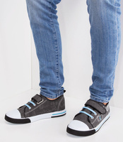 Trampki dziecięce Underline 8C1522 Szare