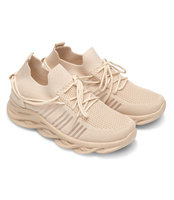 Buty sportowe damskie N/M 88-53 Beżowe