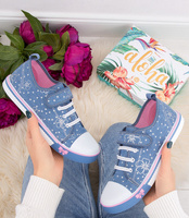 Trampki dziecięce Lano FG16 Jeansowe