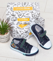 Trampki dziecięce Underline 27C1925 Granatowe