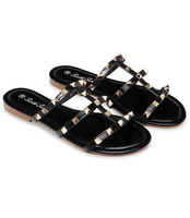 Klapki damskie Sixth Sens H57 Czarne