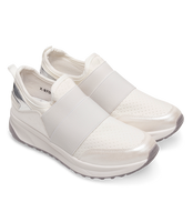 Buty sportowe damskie Ideal Shoes X-9700 Białe