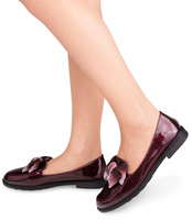 Mokasyny damskie Marquiiz M-8817 Bordowe