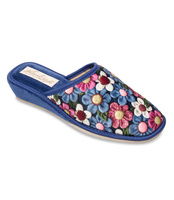 Kapcie damskie Natural Style NS-066 Granatowe