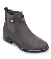 Botki damskie Ideal Shoes C-7203 Szare