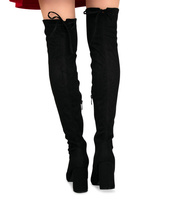 Kozaki damskie Laura Mode JKD-89 Czarne