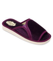 Kapcie damskie Natural Style NS-025 Śliwkowe