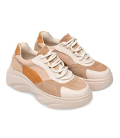 Buty sportowe damskie N/M F215 Beżowe