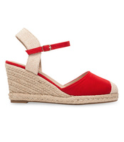 Sandałki damskie Sixth Sens 888-26 Czerwone