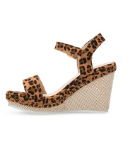 Sandałki damskie Ideal Shoes U-6292 Panterka