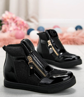 Buty sportowe dziecięce Underline S-2-0011 Czarne