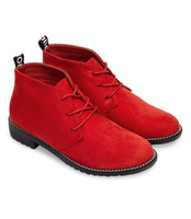 Botki damskie Abloom XW9089 Czerwone