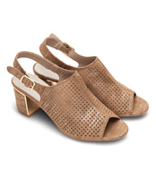 Sandałki damskie Skotnicki S-3-0631 Brązowe