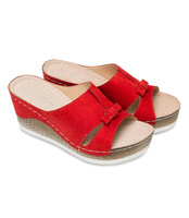 Klapki damskie Skotnicki KL-3-6025 Czerwone